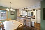 Dining Room and Kitchen Counter Bar seating